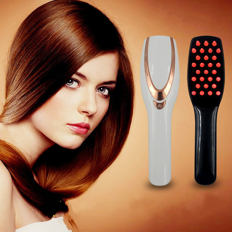 Rechargeable light massage comb